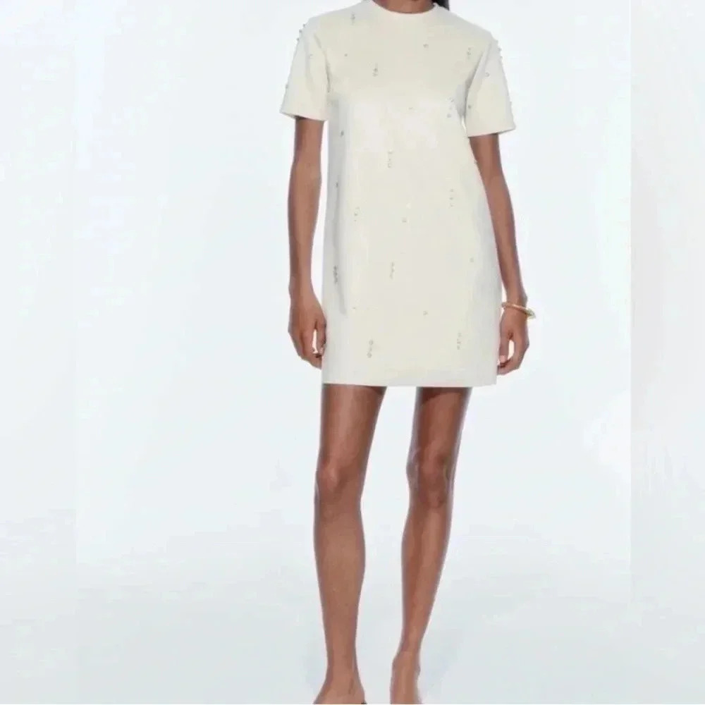 COPY - 🔥🔥Zara suede jewel dress